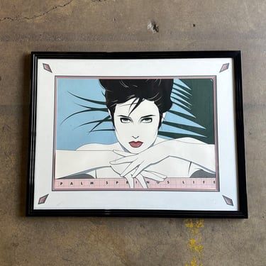 Limited Edition Serigraph “Palm Spring Life” by Patrick Nagel 