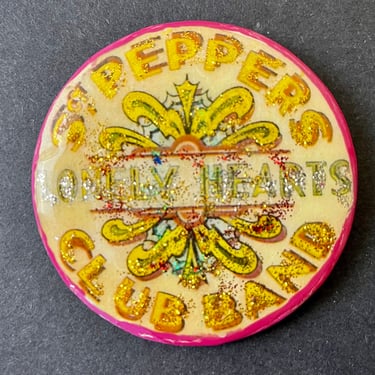 Vintage Beatles Sargent Pepper’s Lonely Hearts Club Band Pin 
