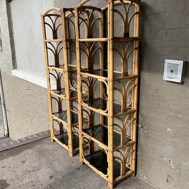 MCM Rattan Etagere