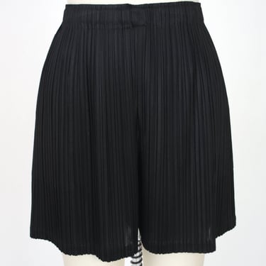 Issey Miyake Pleats Please Plissé Mini Shorts