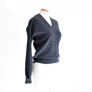 Jantzen Kharafleece 50s Grey Sweater - M 