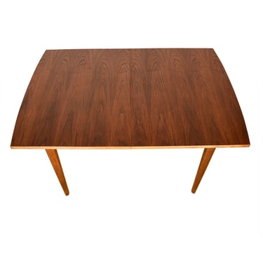 MCM Convex-Edge Expanding Rectangular Walnut Dining Table | Modern ...