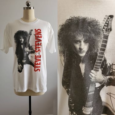 1980s Steve Stevens T-shirt - 80s Band Tshirt - 