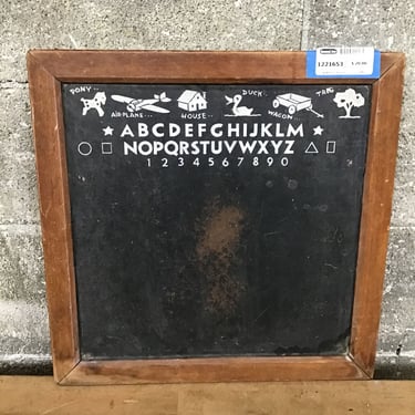 Old Cutie! Masonite Chalkboard (Seattle)