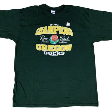2010 University of Oregon Ducks Rose Bowl Football T-Shirt