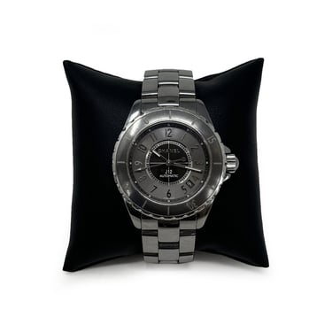 Chanel J12 Gunmetal Watch