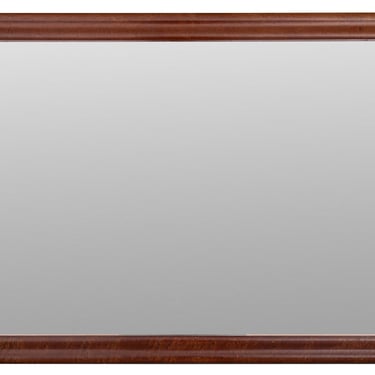American Stained Maple Ogee Mirror, 20th C