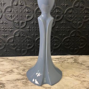 Blue Haeger Art Deco Candle Holder