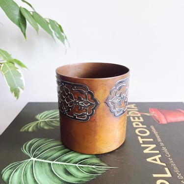 Antique Arts and Crafts Era Handmade Copper Cup 