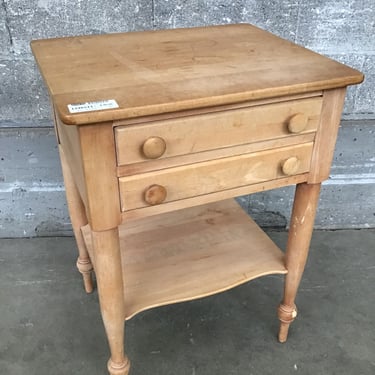 Cute Maple Nightstand (Seattle)