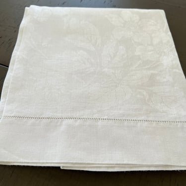 Guest towel LG damask wild rose Gift quality 