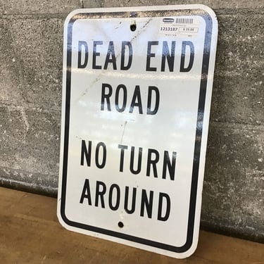 Dead End Road Sign (Seattle)