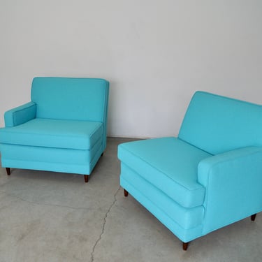 Mid-century Modern 2-Piece Loveseat Sofa Sectional Professionally Reupholstered! 