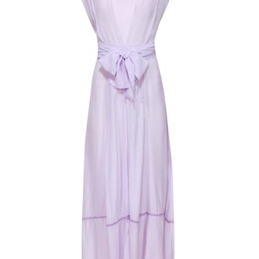 Revel Rey - Lavender Sleeveless Coverup Dress Sz M