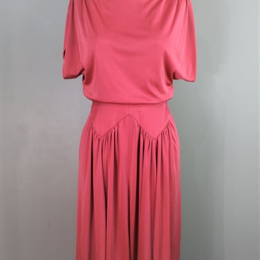 Runaway Rose  - 1970's - Jody T - Rosy Terracotta - Estimated size XS/S 