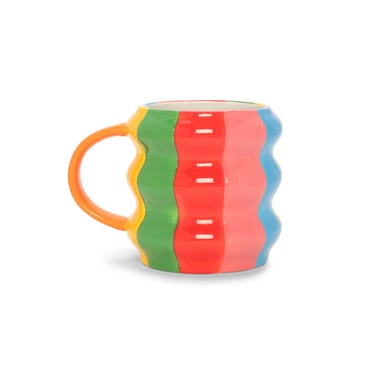Novelty Mug , Rainbow Stripe