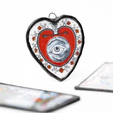 The Lover's Eye Petite Art Glass Ornament