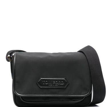 Tom Ford Men Recycled Nylon Crossbody Bag