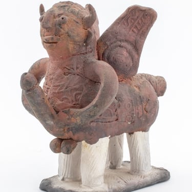 Louis Mendez Ceramic Nude Centaur Sculpture | Showplace Antique