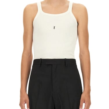 Saint Laurent Men Cassandre Tank Top