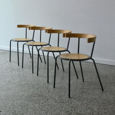 Vintage Ikea KORPO Dining Chairs (Set of 4) 