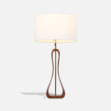 California Modern Sculpted Free-Form Table Lamp by Modeline of CA