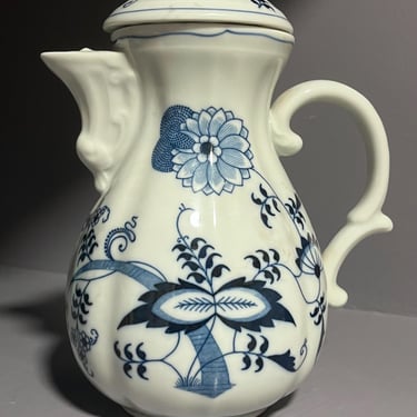 Blue Danube Blue Onion Coffee Pot 