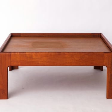 Illum Wikkelsø Teak Coffee Table – 1960s Danish Modern for Niels Eilersen 