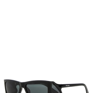 Prada Men Black Acetate Opr B03s Sunglasses