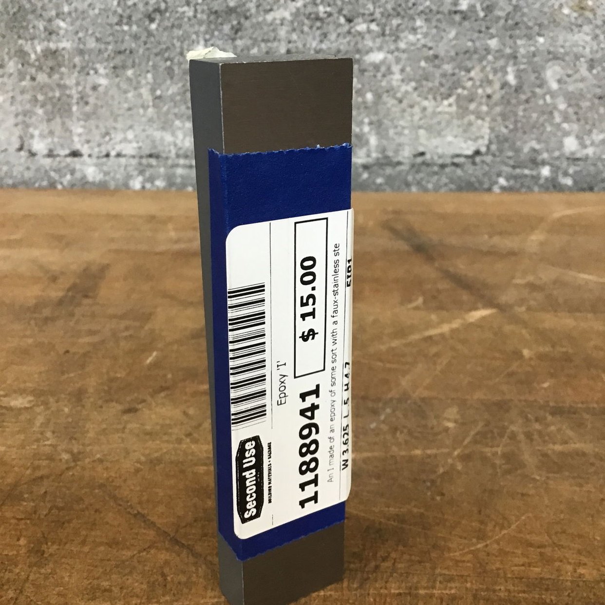 Epoxy ‘I’ (Seattle) | Second Use - Seattle and Tacoma, WA | ATTIC