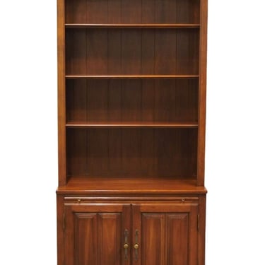 WILLETT FURNITURE Solid Cherry Early American Style 32" Bookcase Wall Unit 55-97 