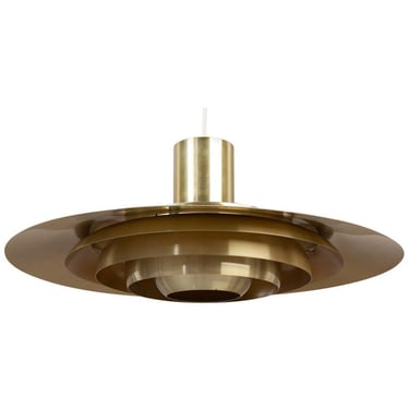 Huge Brass Pendant by Preben Fabricius & Jørgen Kastholm P700 