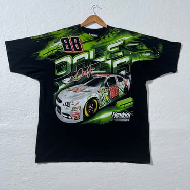 Vintage Chase Authentics NASCAR Dale Earnhardt Jr AOP T-Shirt Size 3x