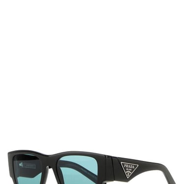 Prada Men Black Acetate Sunglasses