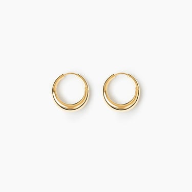 Andrea Hoops in Gold