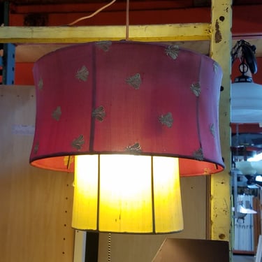 Asian lantern style pebdant 15 (diam) x 11