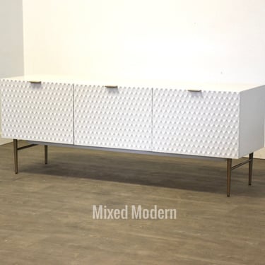 White Credenza TV Console by West Elm 