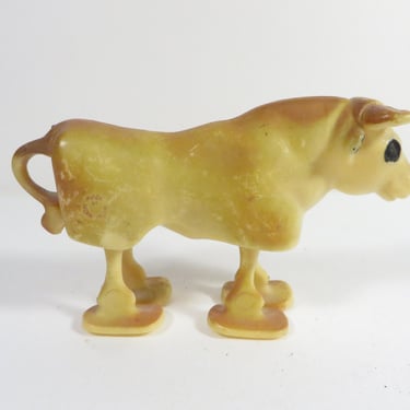 Vintage 1950s Marx Bull Ramp Incline Walker -Marx Walking Toy Made in Hong Kong 
