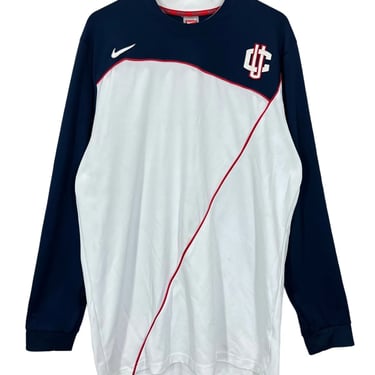 University of Connecticut UConn Nike Elite Long Sleeve Team Issued Shirt Large