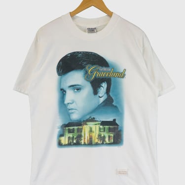 Vintage 1999 Elvis 'Graceland' Band T Shirt Sz L
