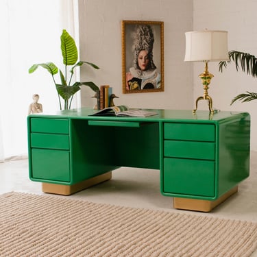 Kelly Green Vintage Desk, Sunbeam Vintage