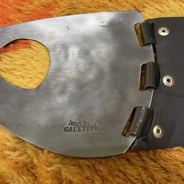 Jean Paul Gaultier leather belt