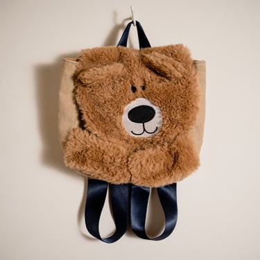 Adorable Vintage Teddy Bear Child’s Size Backpack 