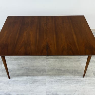 Mid-Century Modern Dining Table With 1-Extension ~ Seats 8 
