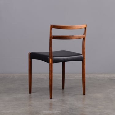 Mid-Century Danish Modern Rosewood Dining Chair 