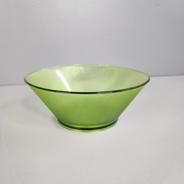 Federal Glass Norse Limelight Green Serving Bowl 