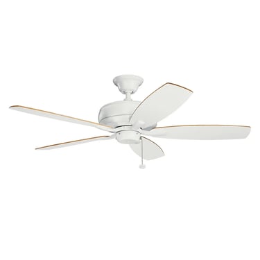 NEW Kichler 'Terra' 52&quot; Ceiling Fan in Matte White 330247MWH