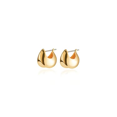 Jenny BIrd - Arlo Puff Earrings -Gold