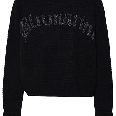 Blumarine Black Alpaca Blend Sweater Woman