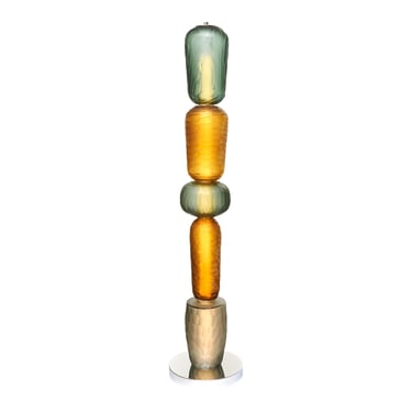 Murano Glass Totem Floor Lamp